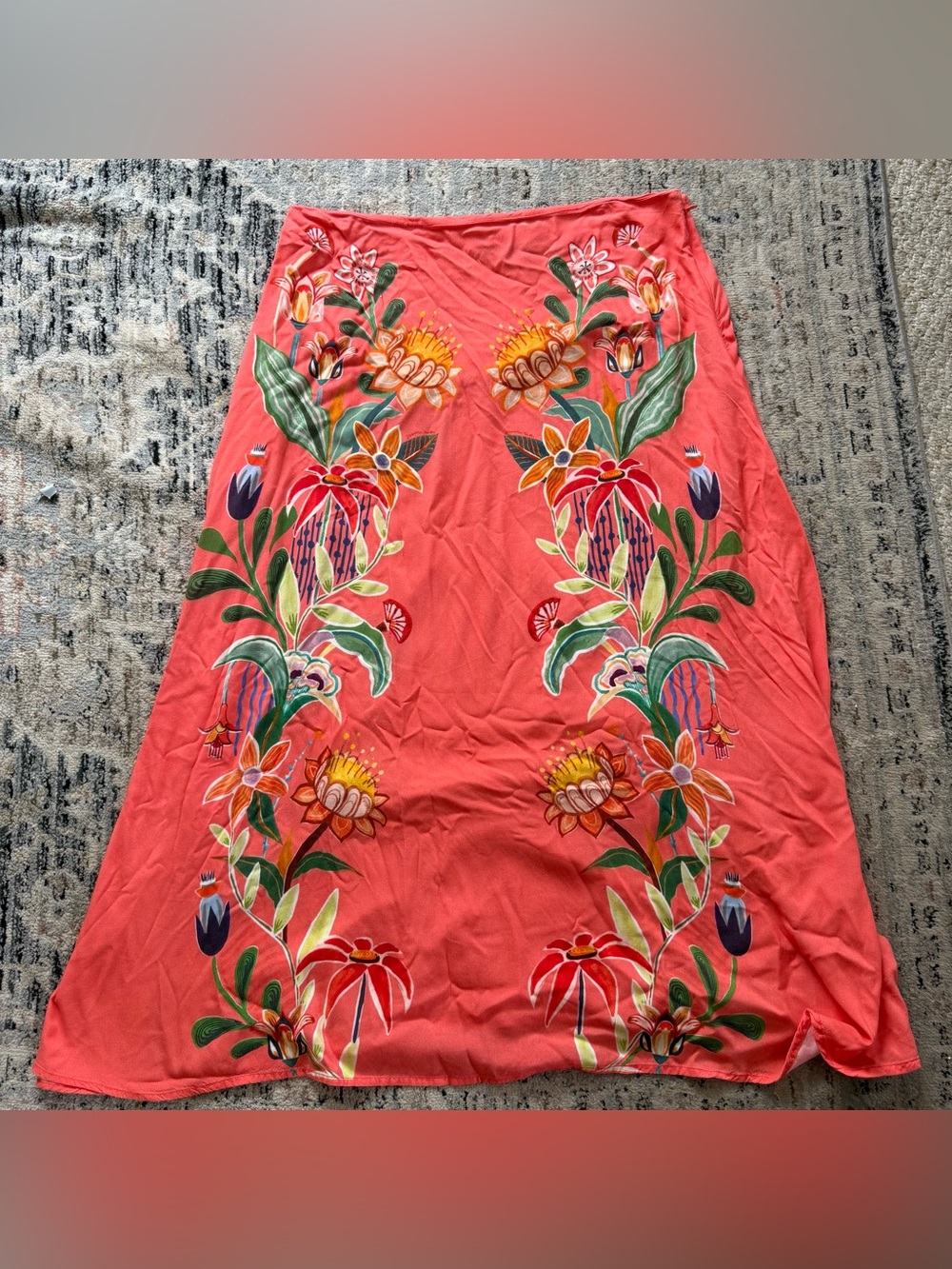 Anthropologie Farm Rio midi skirt Large